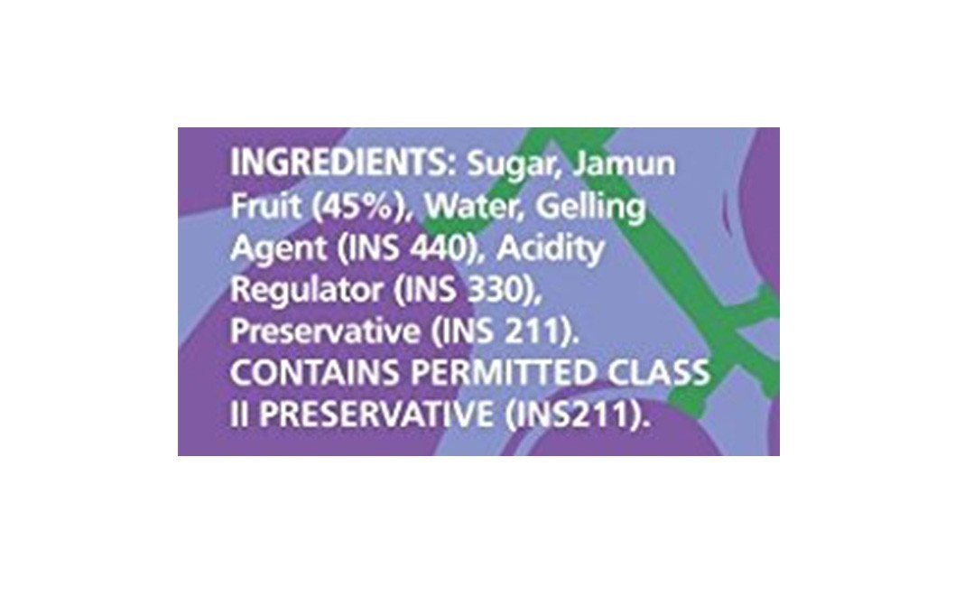 K's Kitchen Jamun Conserve    Glass Jar  330 grams